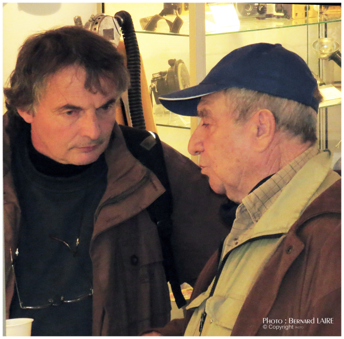 Pierre Blanchard et Gérard Loridon, membres fondateurs (et donateurs).